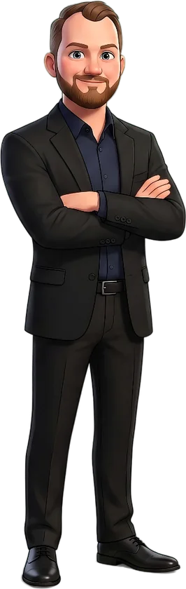 Illustrated portrait of Ahmet Emin Tayfur